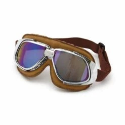 Bandit Classic Goggles Brown Leather -HJC || Dainese || Richa Verkoopwinkel bandit classic goggles brown leather 3