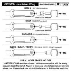 Barracuda B-Lux Bar Ends 17 Barracuda B-Lux Bar Ends -HJC || Dainese || Richa Verkoopwinkel barracuda b lux bar ends 8