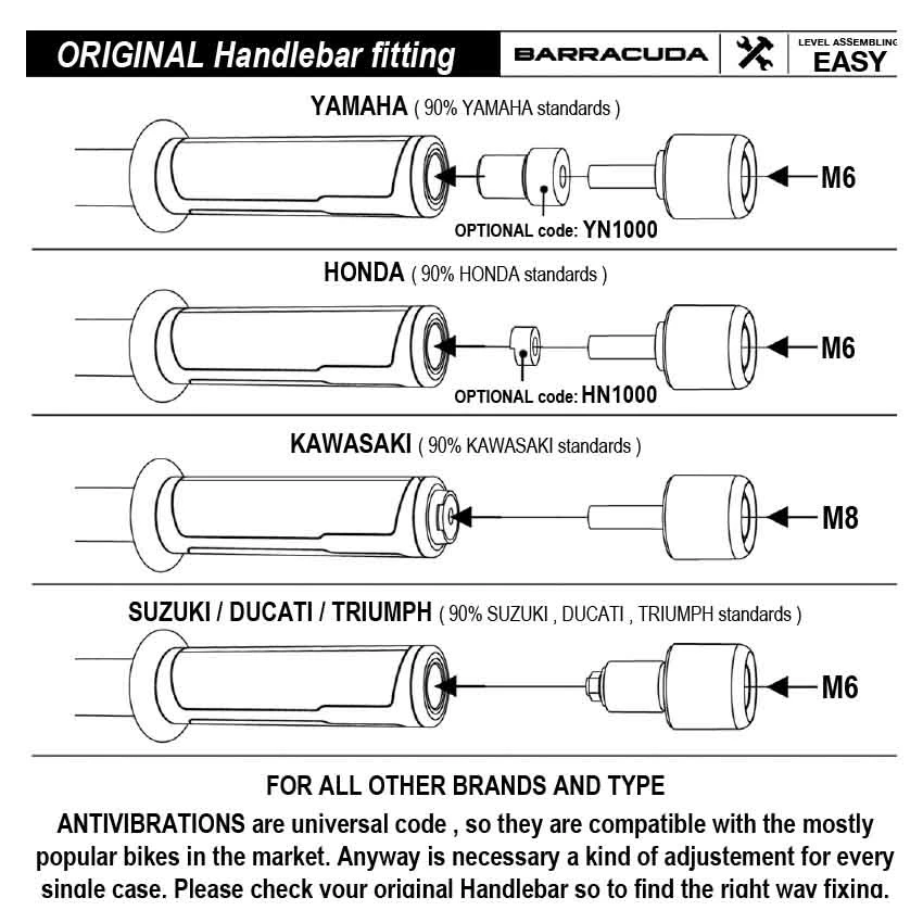 Barracuda B-Lux Bar Ends 9 Barracuda B-Lux Bar Ends - Afbeelding 9