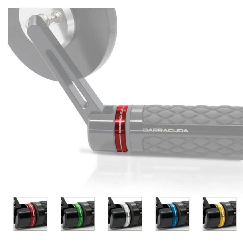 Barracuda Ring Insert Bar End Mirrors 2 Barracuda Ring Insert Bar End Mirrors - Afbeelding 2