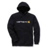 Carhartt Signature Logo Hooded Sweatshirt