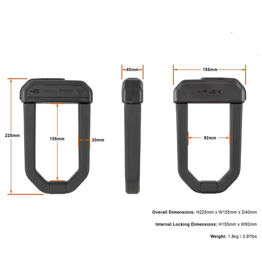 Hiplok D1000 2 Hiplok D1000 - Afbeelding 2