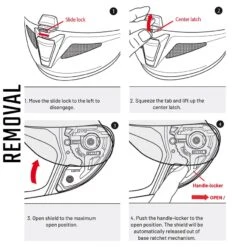 HJC HJ-26 RPHA 11 / RPHA 70 Visor Mirror -HJC || Dainese || Richa Verkoopwinkel hjc hj 26 rpha 11 rpha 70 visor mirror 7