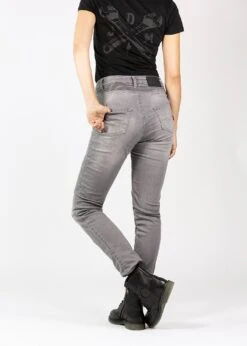 John Doe Betty Biker Jeans Light Grey -HJC || Dainese || Richa Verkoopwinkel john doe betty biker jeans light grey 5