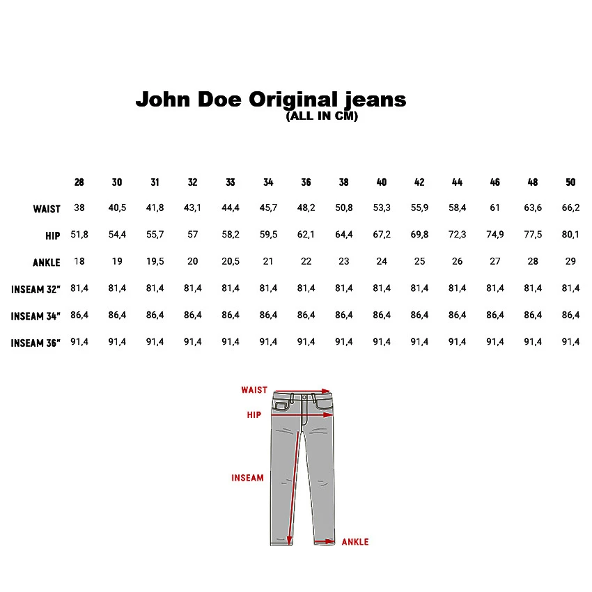John Doe Original Jeans Light Blue Used 4 John Doe Original Jeans Light Blue Used - Afbeelding 4