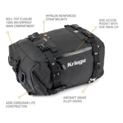 Kriega Drypack US-20 -HJC || Dainese || Richa Verkoopwinkel kriega drypack us 20 5