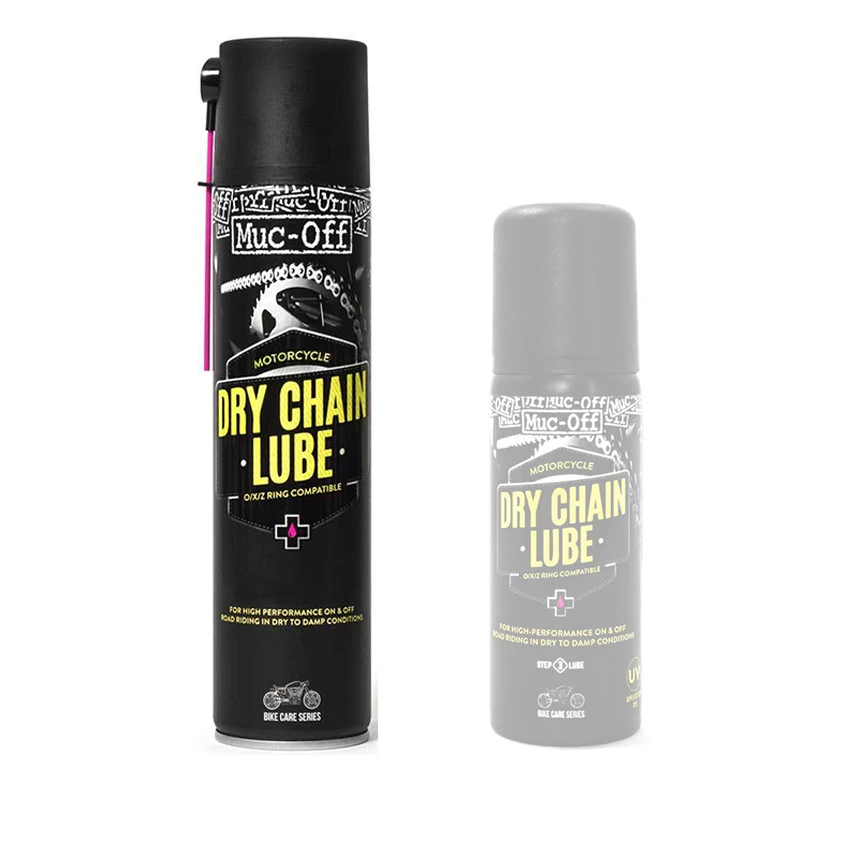 Muc-Off Dry Chain Lube 400ml 2 Muc-Off Dry Chain Lube 400ml - Afbeelding 2