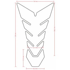 OneDesign Tank Pad Basic Black Edition -HJC || Dainese || Richa Verkoopwinkel onedesign tank pad basic black edition 2