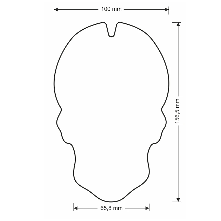 OneDesign Tank Pad Gold Skull 6 OneDesign Tank Pad Gold Skull - Afbeelding 6