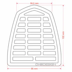 OneDesign Tank Pad Leather Soft Touch -HJC || Dainese || Richa Verkoopwinkel onedesign tank pad leather soft touch 13
