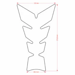 OneDesign Tank Pad Moon Brand -HJC || Dainese || Richa Verkoopwinkel onedesign tank pad moon brand 8