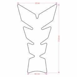 OneDesign Tank Pad Soft Touch Carbon -HJC || Dainese || Richa Verkoopwinkel onedesign tank pad soft touch carbon 5