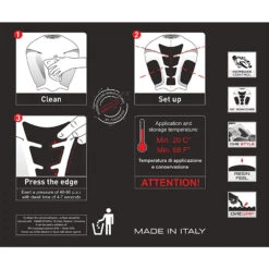 OneDesign Tank Pad Spirit -HJC || Dainese || Richa Verkoopwinkel onedesign tank pad spirit 3