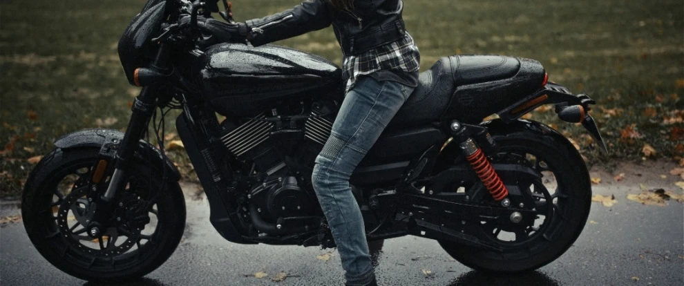 Pando Moto Rosie Navy 5 Pando Moto Rosie Navy - Afbeelding 5