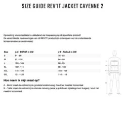 Rev'it Cayenne 2 Jacket -HJC || Dainese || Richa Verkoopwinkel revit cayenne 2 jacket 4