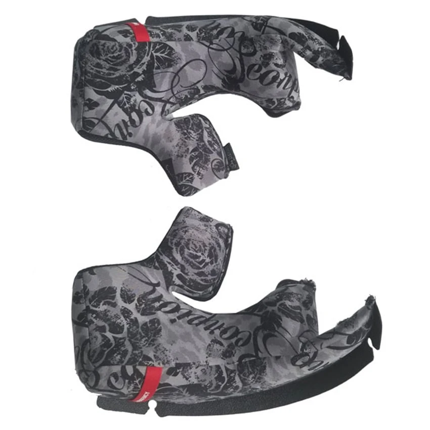 Scorpion EXO-1400 Air Cheek Pads V2 Printed 1 Scorpion EXO-1400 Air Cheek Pads V2 Printed