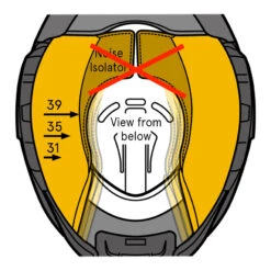 Shoei Neotec II Cheek Pads No Noise Isolator -HJC || Dainese || Richa Verkoopwinkel shoei neotec ii cheek pads no noise isolator 2