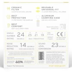 Shush Earplugs Biker -HJC || Dainese || Richa Verkoopwinkel shush earplugs biker 3