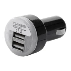 SW-Motech Double USB Charger Socket For Cigarette Lighter