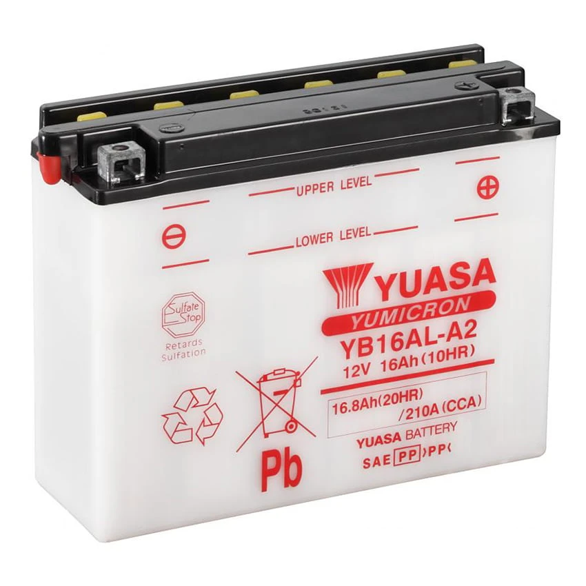 Yuasa Battery YB16AL-A2 1 Yuasa Battery YB16AL-A2